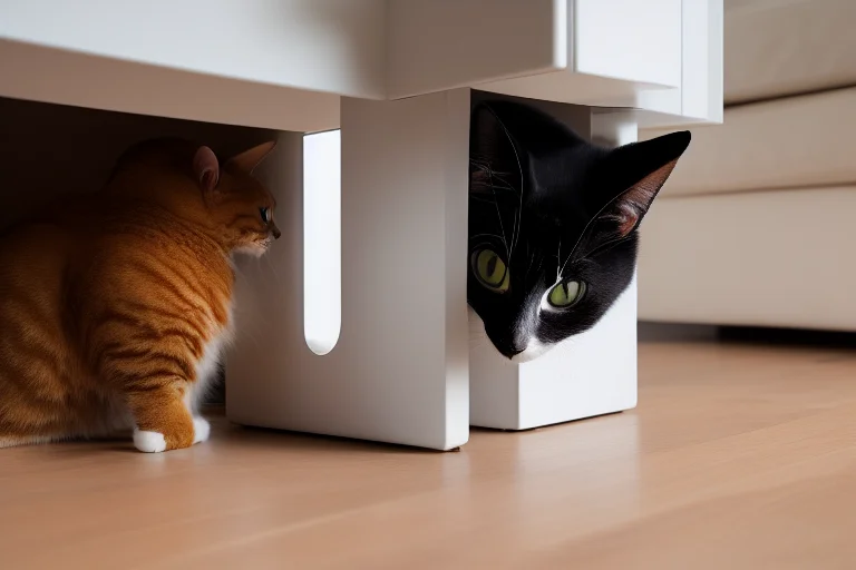 多猫家庭中关系紧张可能导致猫咪压力增大，引发过度理毛