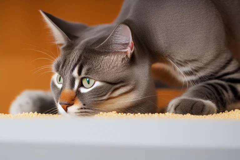 猫砂盆中的尿团变小、变多是肾脏或泌尿系统疾病的早期信号