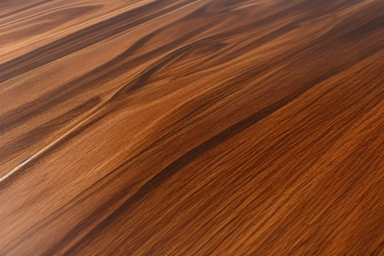 白橡木、黑胡桃木与樱桃木的木材纹理与色泽近距离对比