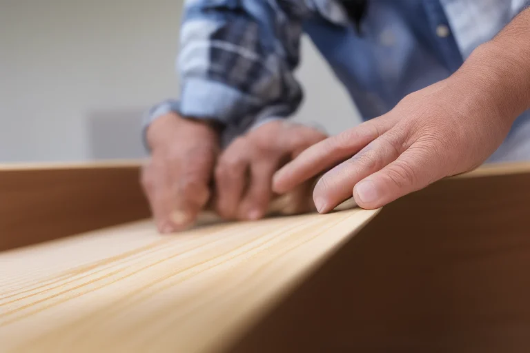 货物进场时仔细检查板材封边与表面质量