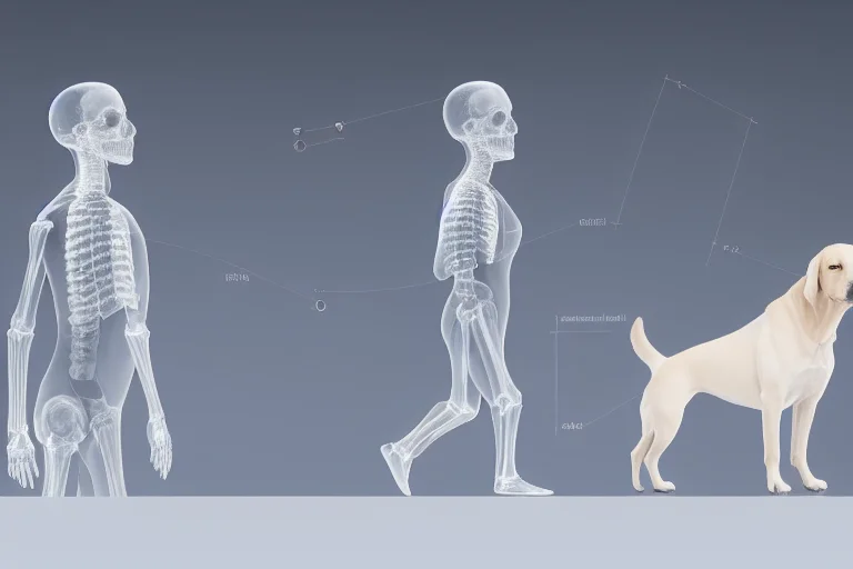 理解常见遗传病的病理基础：髋关节发育不良、椎间盘突出与葡萄膜炎示意图