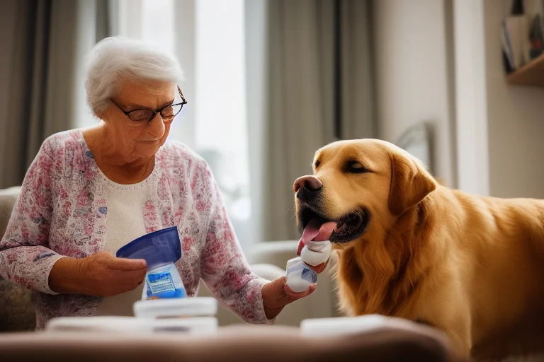 老年期犬只需要更精细的护理、定期的药物管理和持续的健康监测